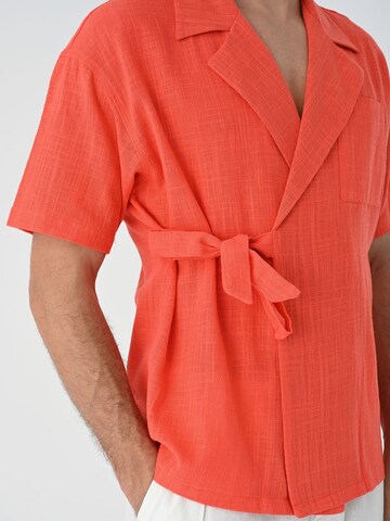 Regular fit Camicia di Antioch in arancione