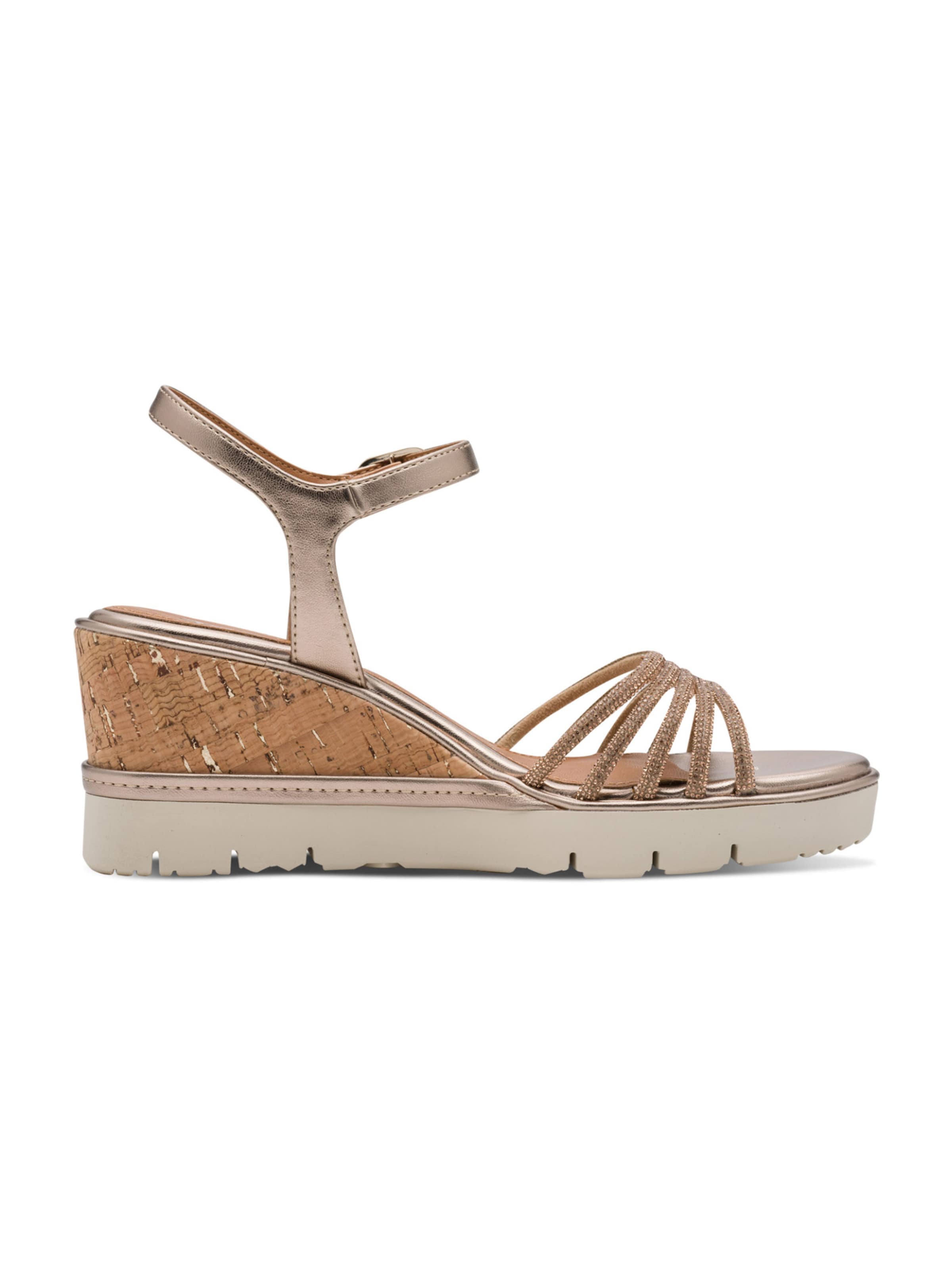 Tamaris Босоножки с ремешком в Бронзовый