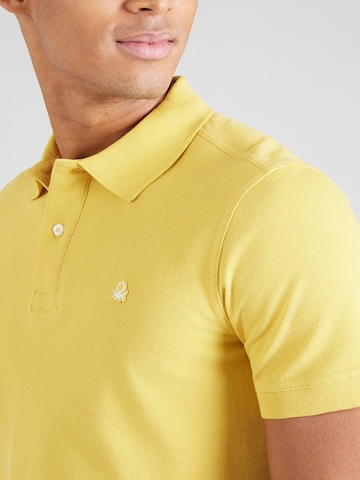 UNITED COLORS OF BENETTON Regular fit Shirt in Yellow
