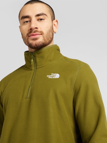 THE NORTH FACESportski pulover '100 GLACIER' - zelena boja