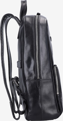 The Bridge Rucksack 'Vespucci' in Schwarz