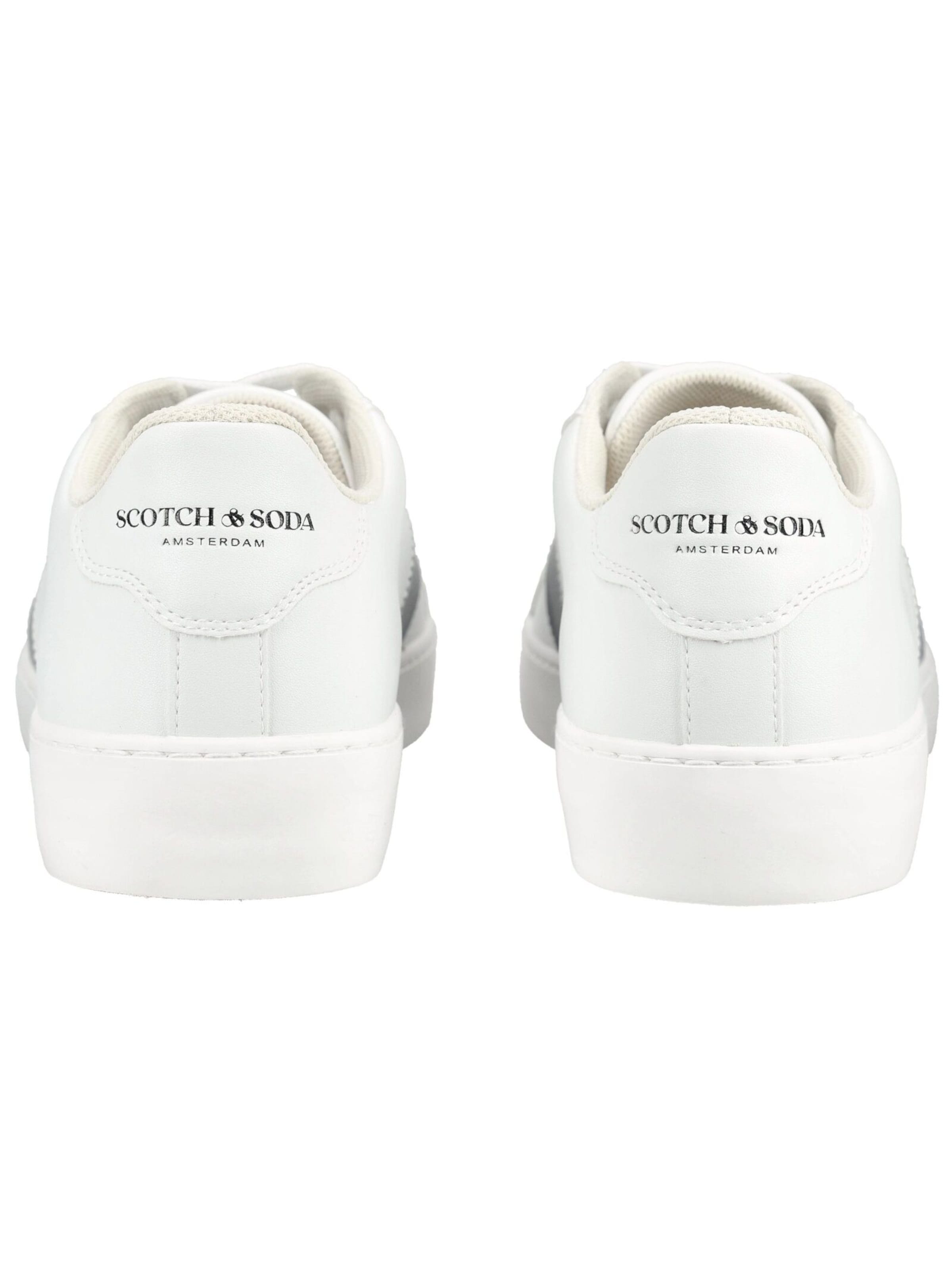 Baskets basses SCOTCH & SODA en blanc