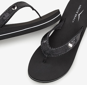 VENICE BEACH - Zapatos abiertos en negro
