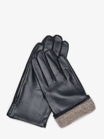 Estro Kurzfingerhandschuhe '241-1'‌‌‌‌‌ in Schwarz: Vorderseite