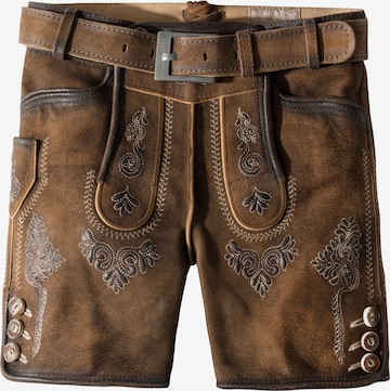 STOCKERPOINT Regular Pants 'Santo' in Brown: front