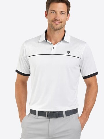 Cocain Underwear Shirt 'Poloshirt' in White: front