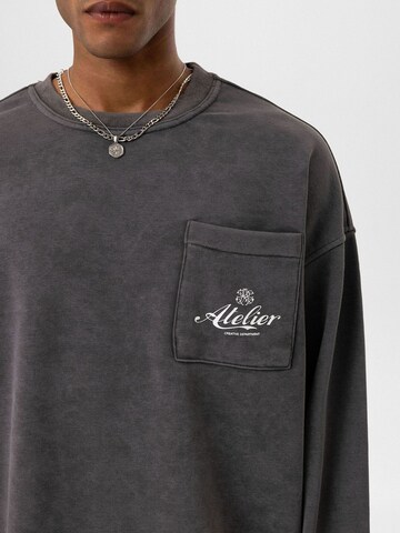 Dandalo - Sweatshirt 'Andriel' em cinzento