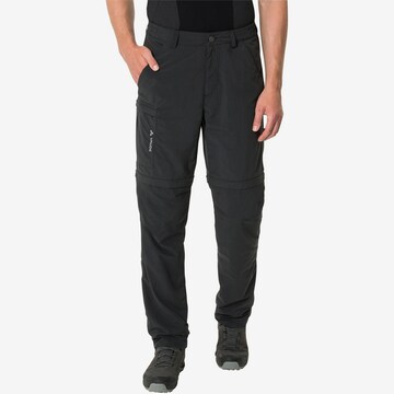 VAUDE Regular Sporthose 'Farley' in Schwarz: predná strana