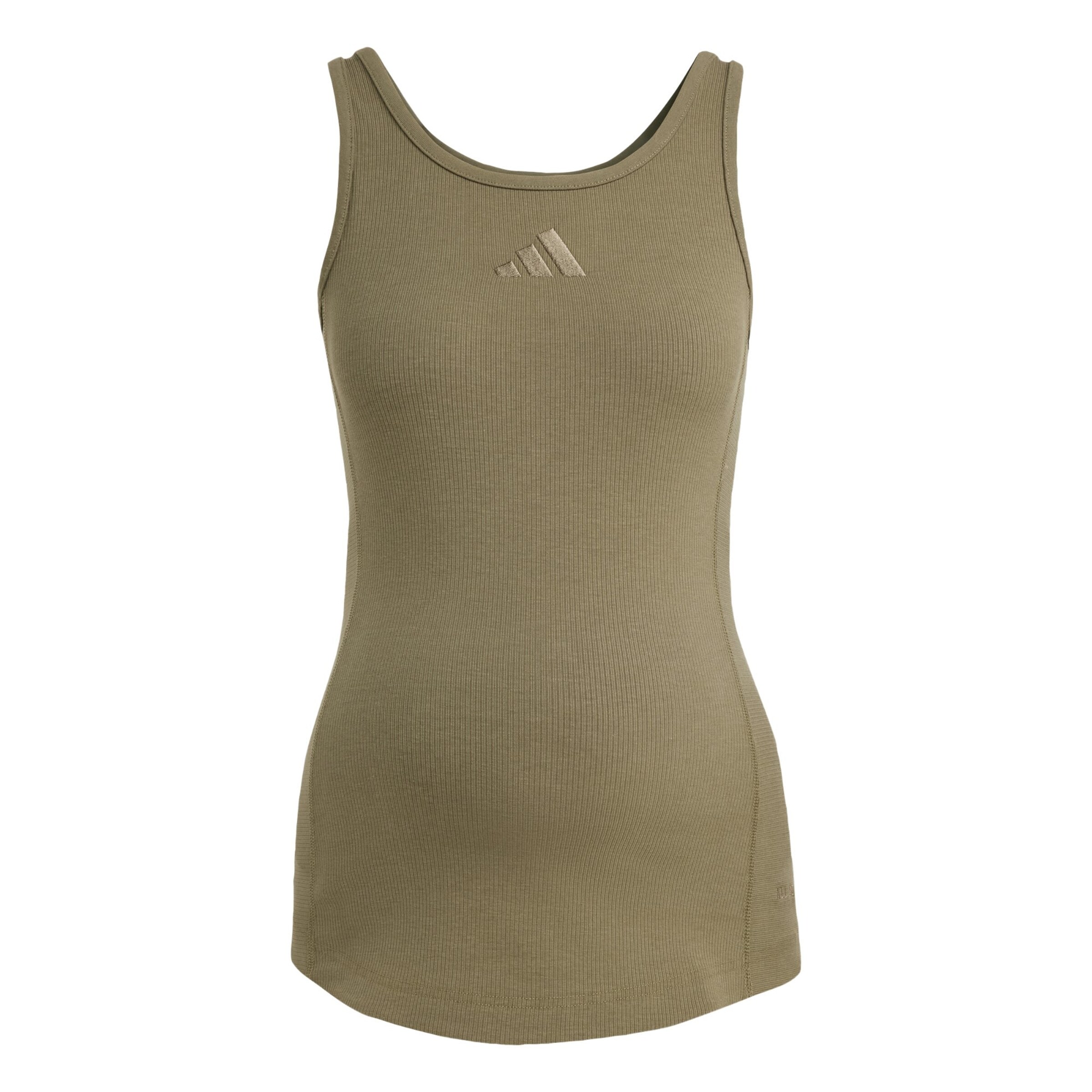 ADIDAS SPORTSWEAR Sports top 'Rib Top' in Green: front