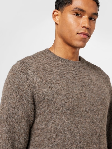 Casual Friday Pullover 'Karl' in Braun