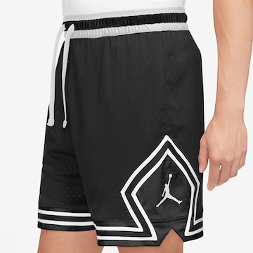 Jordan Ohlapna forma Športne hlače 'Diamond' | črna barva