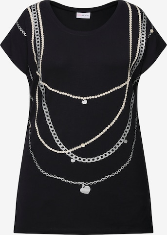 MIAMODA Shirt in Black: front