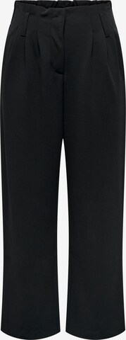 JDY Wide leg Trousers 'GEGGO' in Black: front