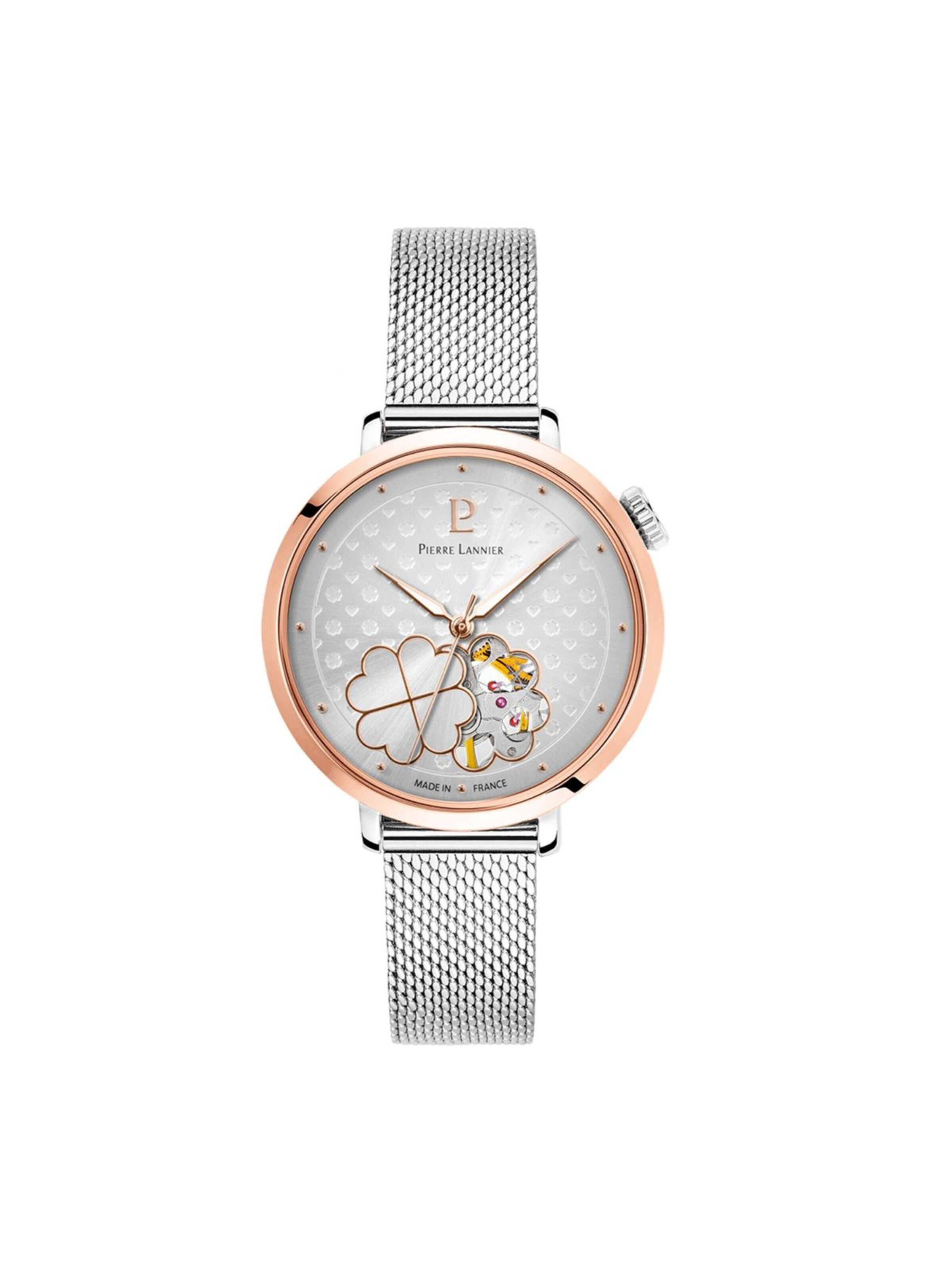 Montre à affichage analogique 'Esperance' Pierre Lannier en argent : devant