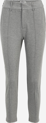 Only Petite Slim fit Pants 'POPTRASH' in Grey: front
