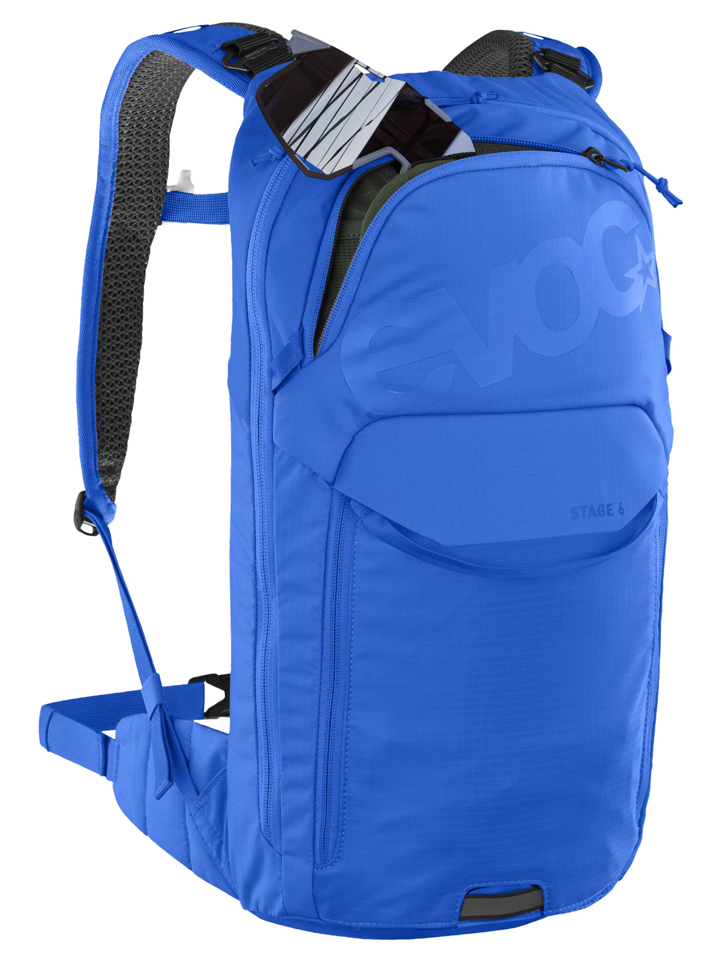 EVOC Rucksack 'STAGE 6 + HYDRATION BLADDER 2' in Blau