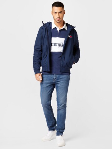 Tommy Jeans Přechodná bunda – modrá