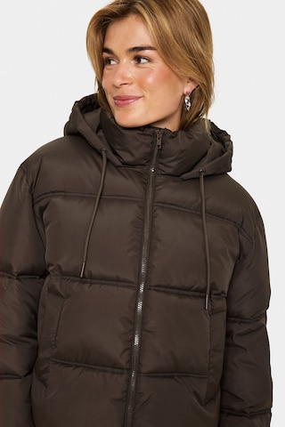 SAINT TROPEZ Winterjacke 'SZFey' in Braun