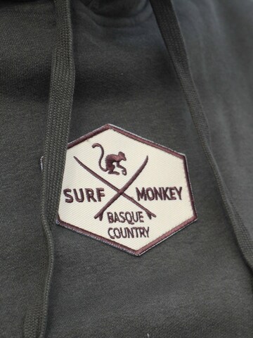 Surf Monkey - Sweatshirt em verde