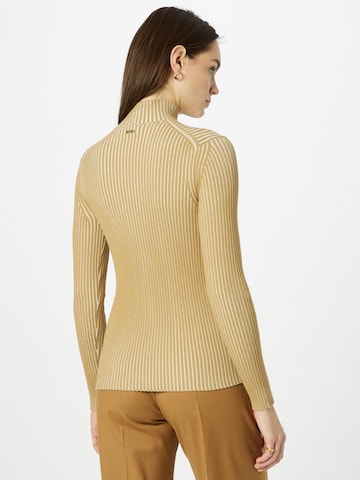 BOSS Black Sweter 'Falendara' w kolorze brązowy