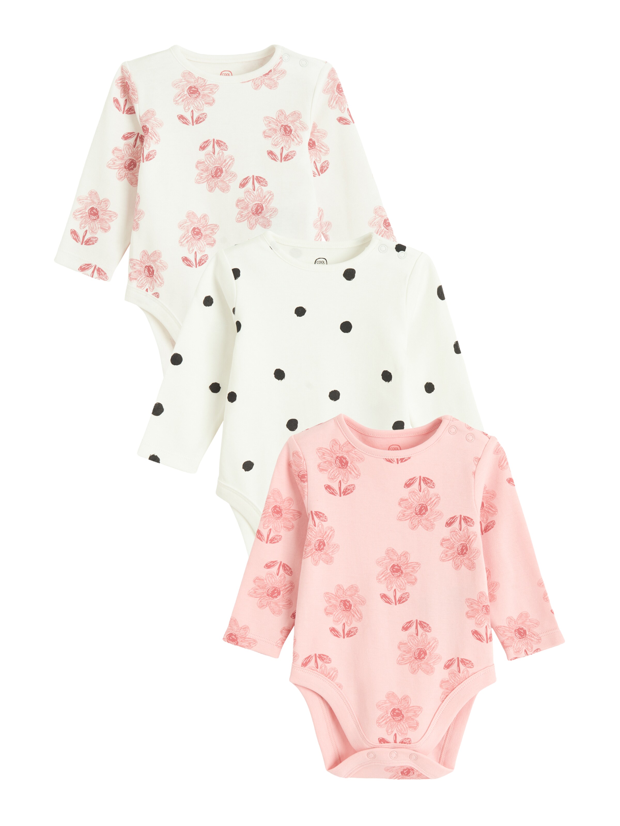 Cool Club Romper/bodysuit in Pink