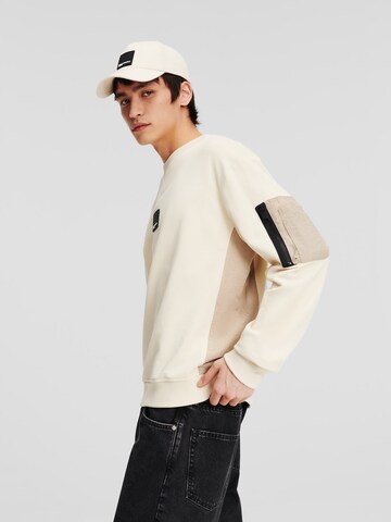 KARL LAGERFELD JEANS Sweatshirt in Wit