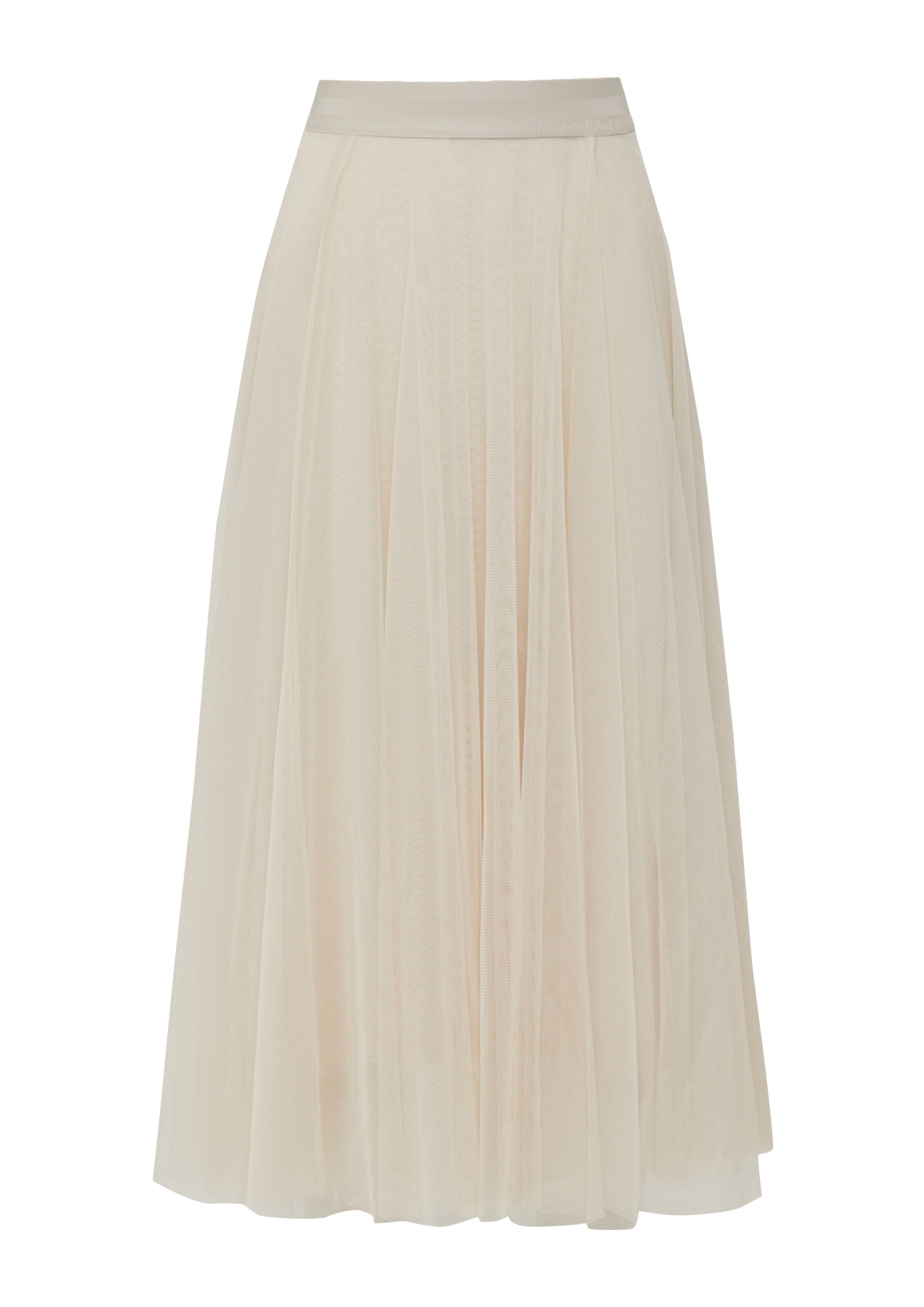 COMMA Skirt in Beige: front
