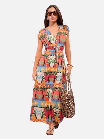 Friends Like These Dress in Orange: front