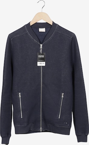 KnowledgeCotton Apparel Sweater M in Blau: Vorderseite