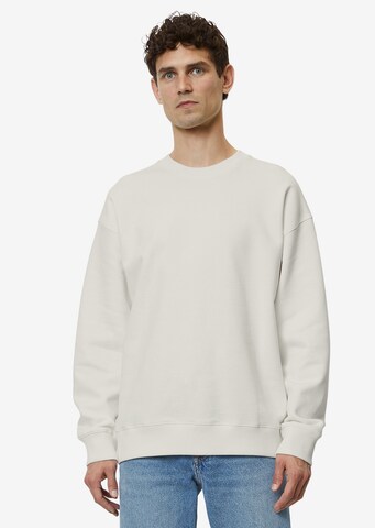 Marc O'Polo Sweatshirt in White: front