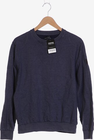 HECHTER PARIS Sweatshirt & Zip-Up Hoodie in M in Blue: front