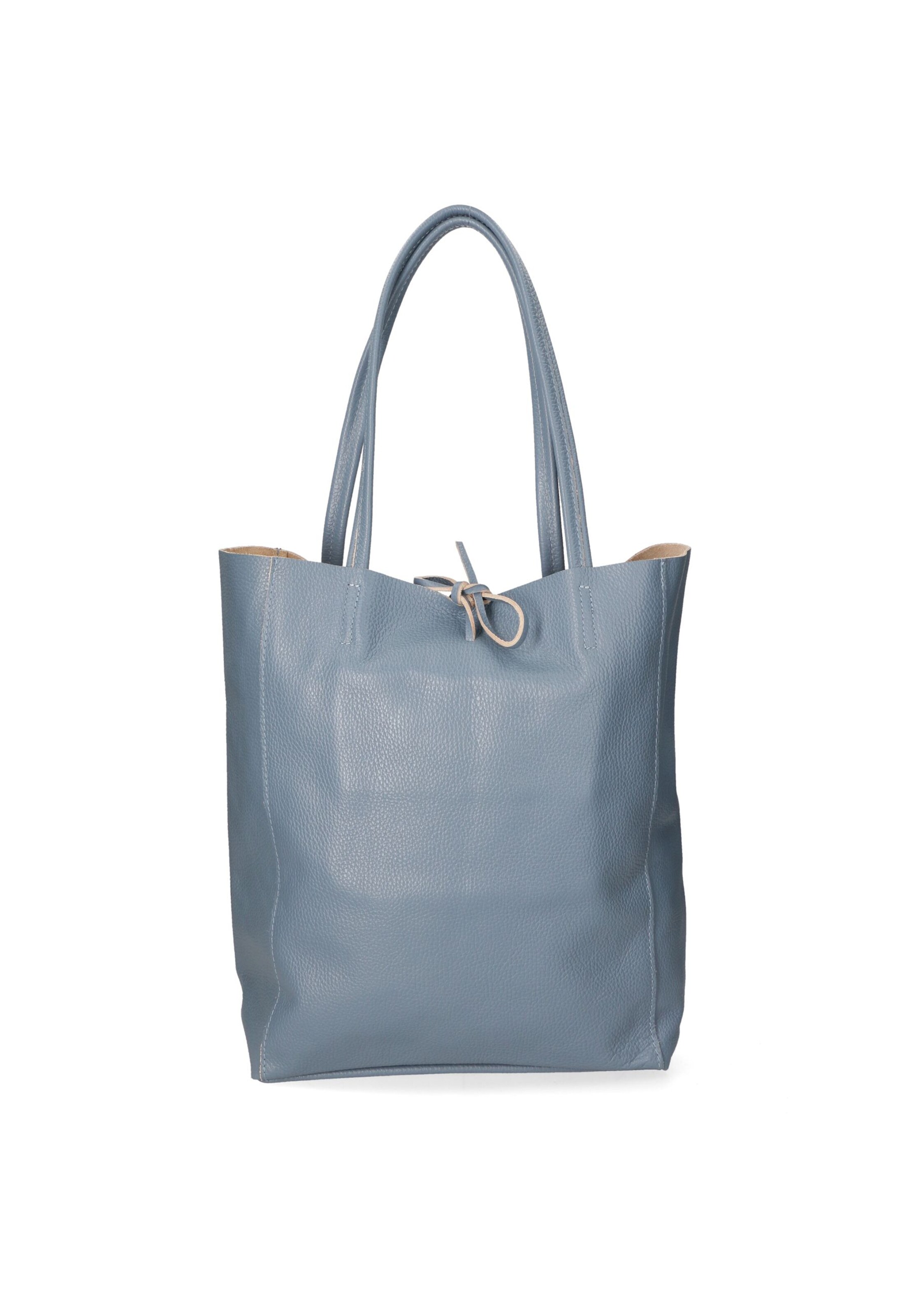 CHICCA BORSE Shopper in Blauw: voorkant