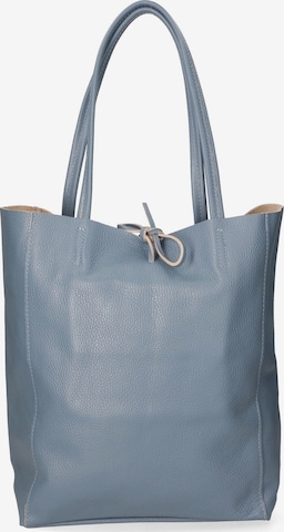 CHICCA BORSE Shopper in Blauw: voorkant