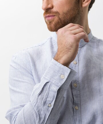 BRAX Regular fit Button Up Shirt in Blue