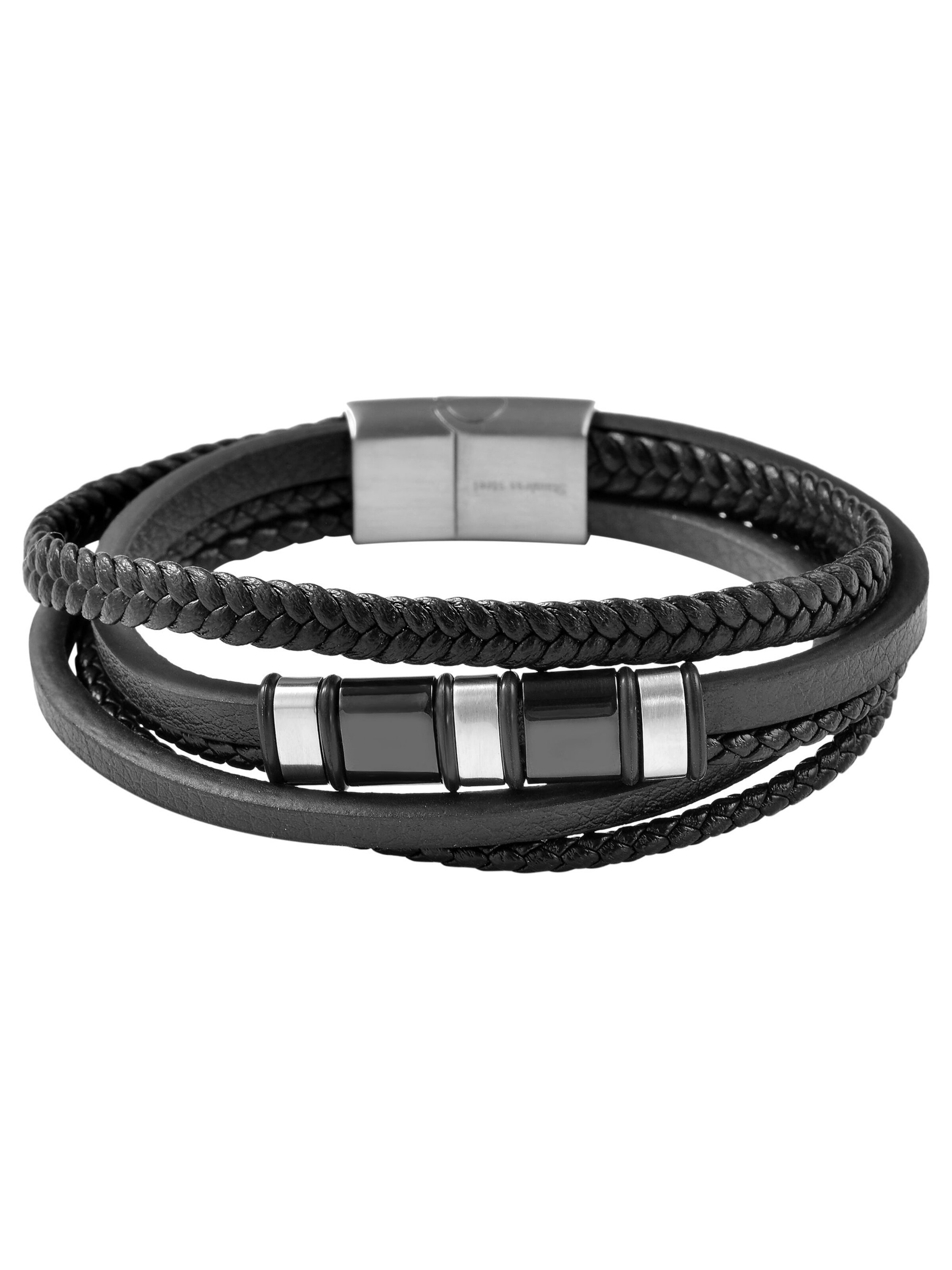 Akzent Bracelet 'Ansor, langlebig' in Black