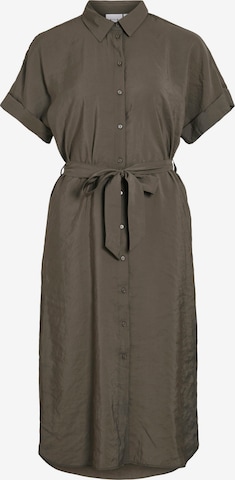Robe-chemise 'VIHULA' VILA en marron : devant