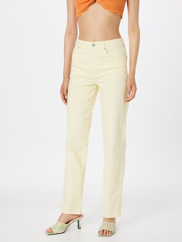 SELECTED FEMME Regular Jeans 'LIFA' in Beige: voorkant