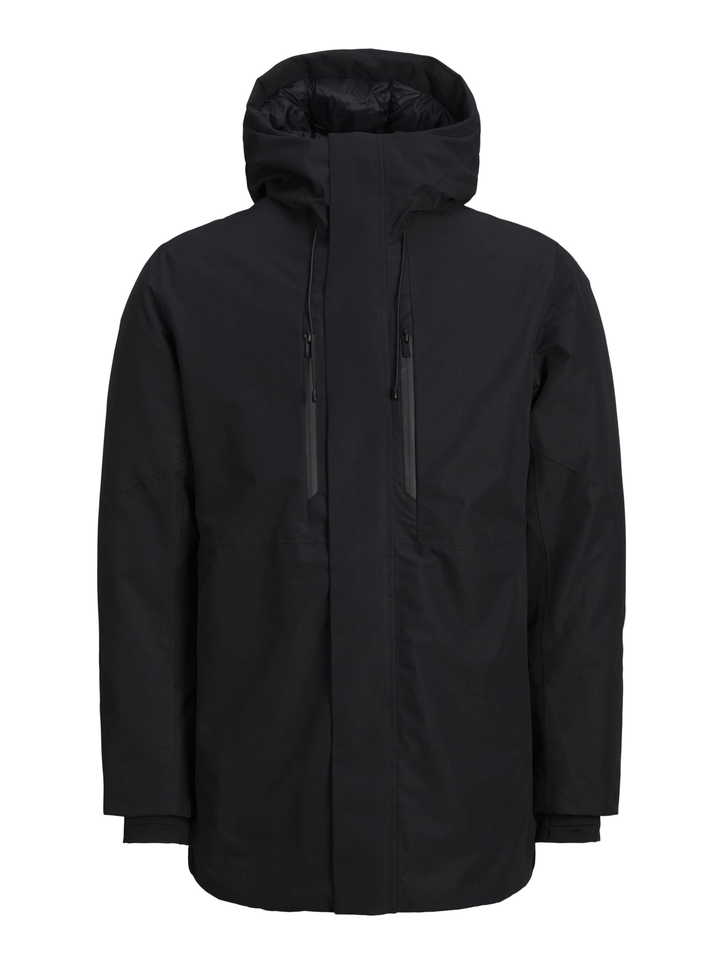 JACK & JONES Vinterparka i sort: forside