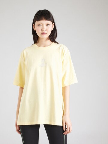 ADIDAS PERFORMANCE Performance shirt 'Stay Balanced' in Yellow: front