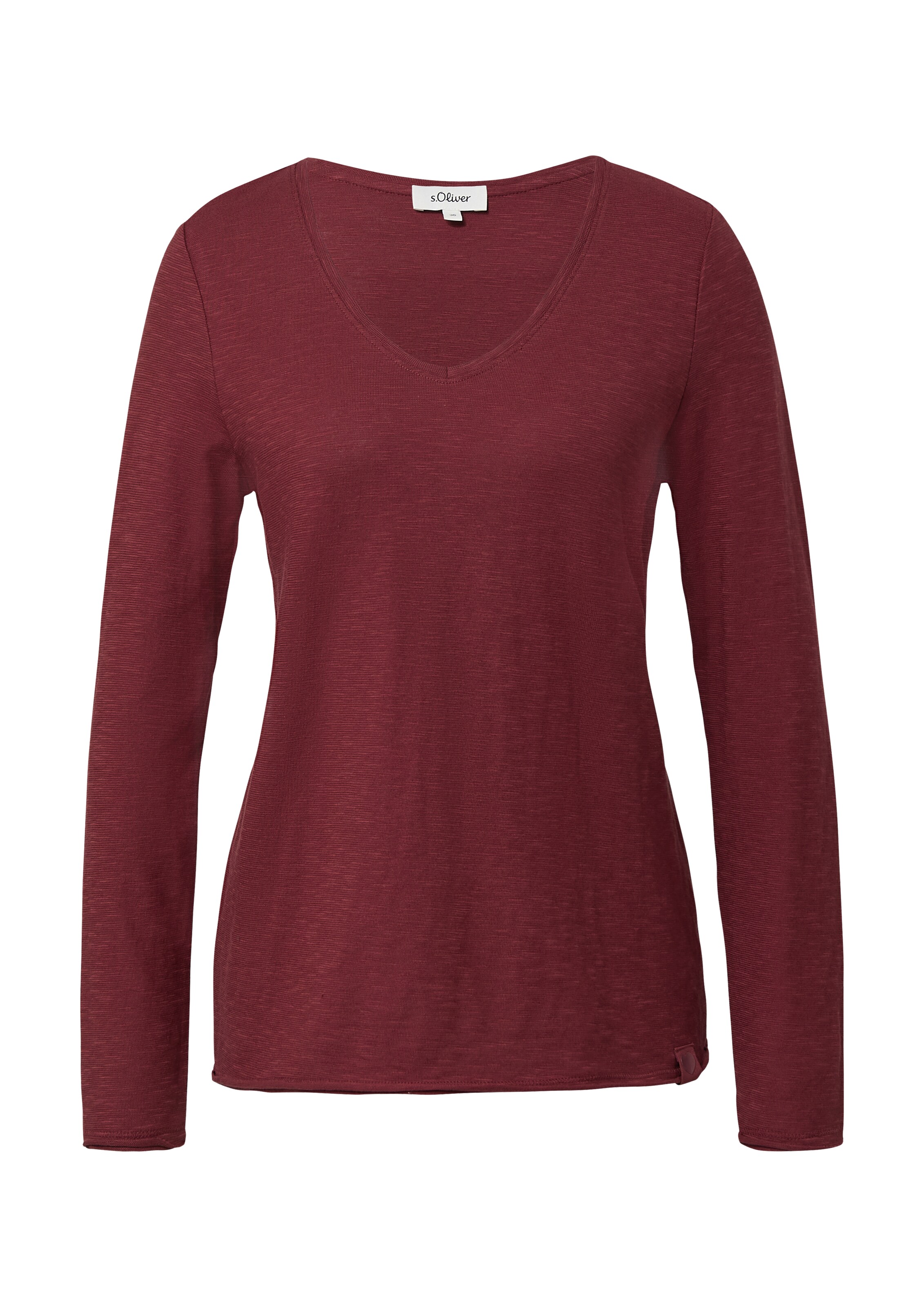 s.Oliver Shirt in Rood: voorkant