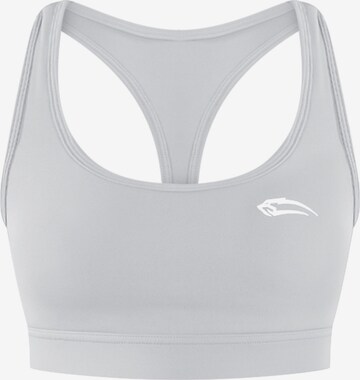 Smilodox Bralette Sports Bra 'Advanced Infinite' in Grey: front