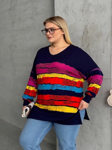 Stil Diva Blouse in Blauw: voorkant