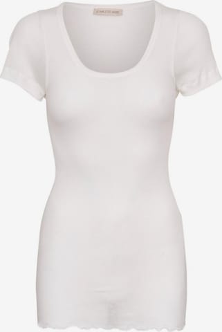 Seamless Basic Overdel ' Roseanna ' i hvid: forside