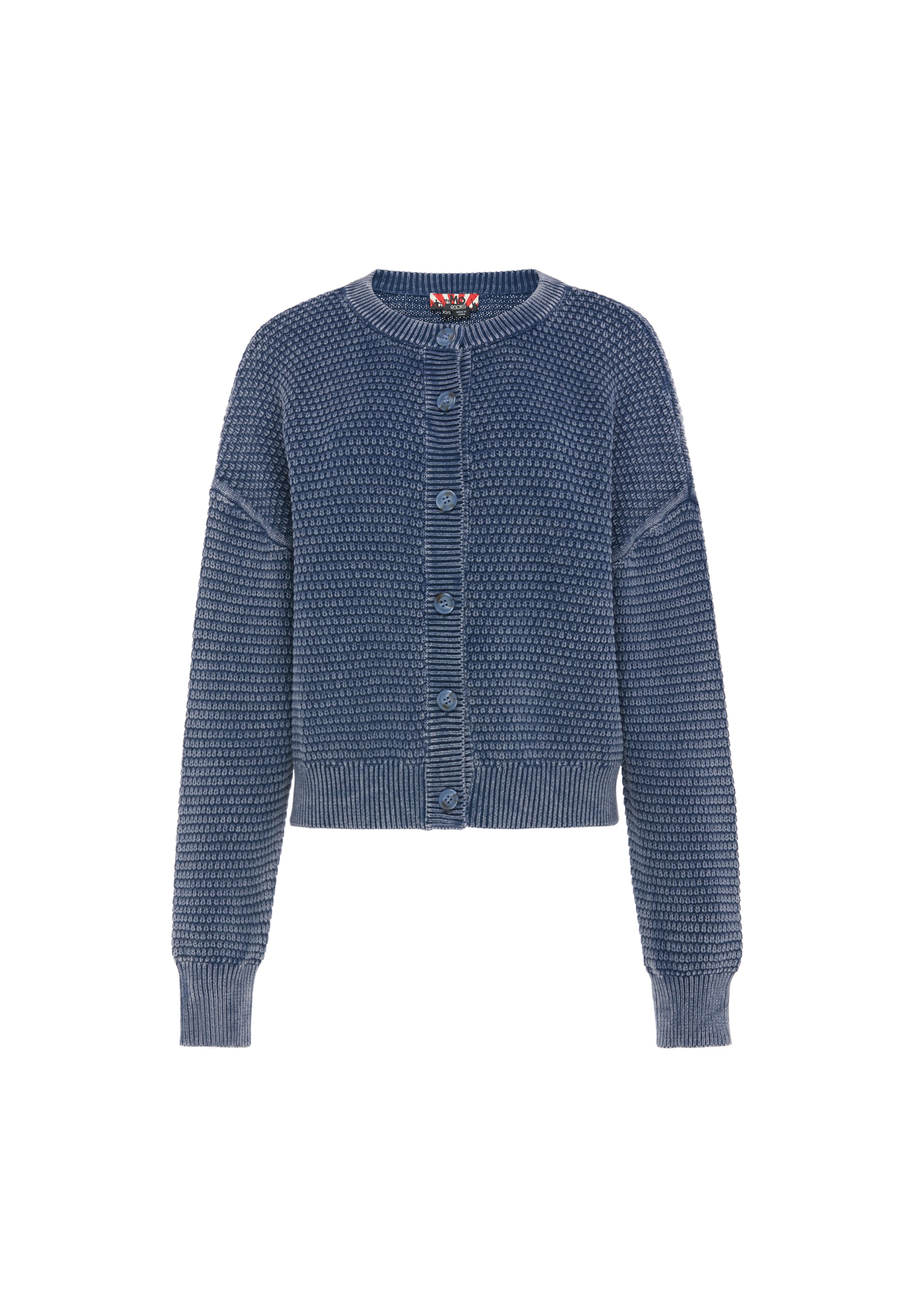 Cardigan myMo ROCKS en bleu : devant