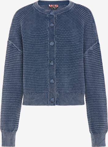 Cardigan myMo ROCKS en bleu : devant
