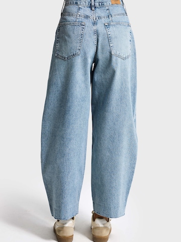 IT'S BASIC Baggy Jeans 'BAGGY HIGH RISE JEANS' in Blauw