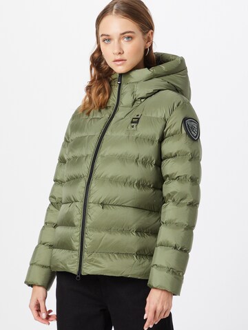 Blauer.USA Winter jacket in Green: front