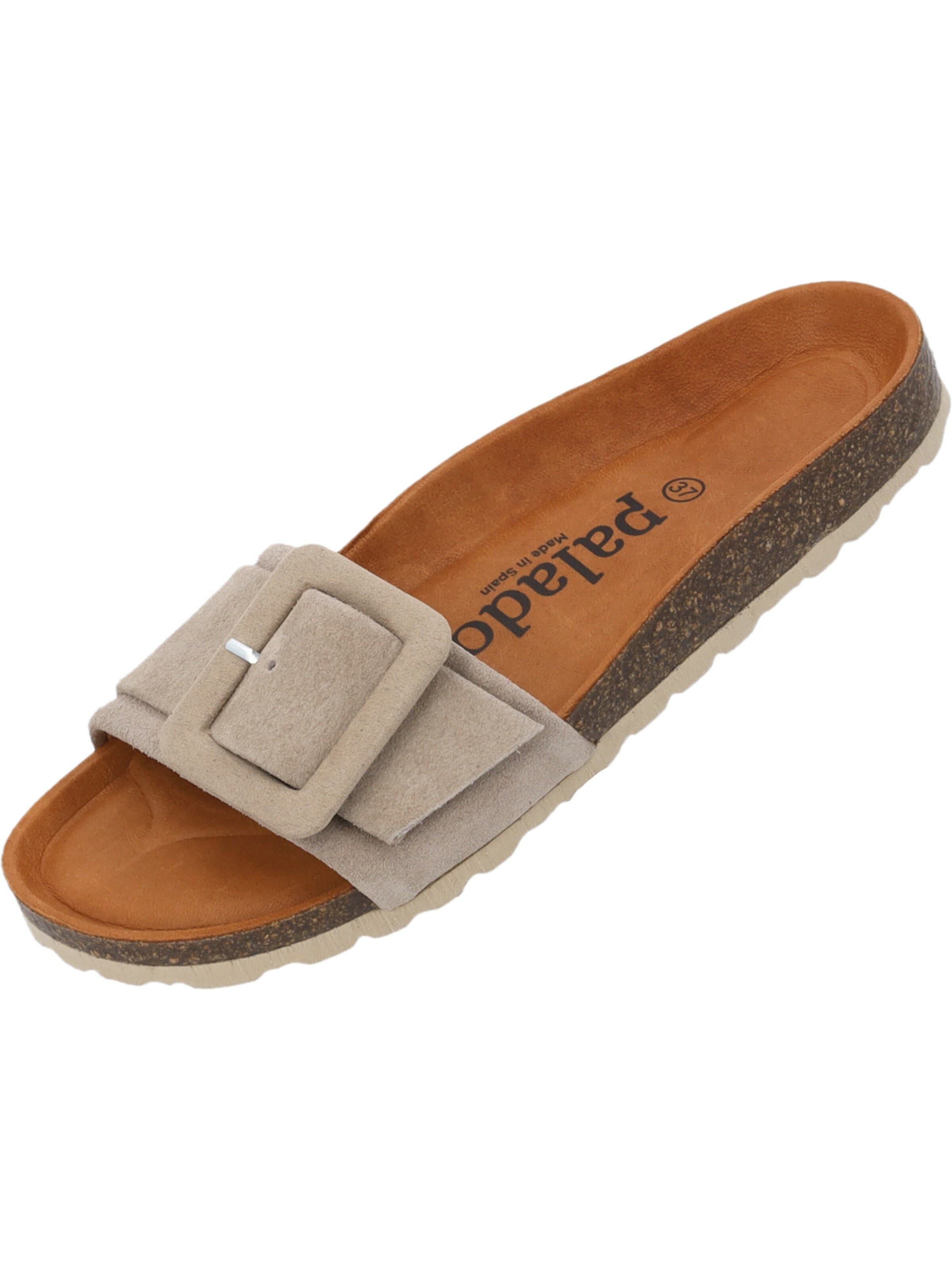 Palado Pantolette 'Palado Nubra'‌‌ in Grau: Vorderseite