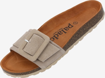 Palado Pantolette 'Palado Nubra' in Grau: Vorderseite