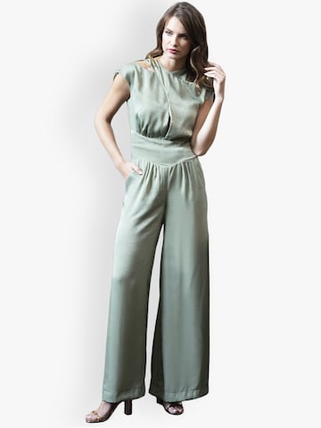 HotSquash Jumpsuit in Groen: voorkant